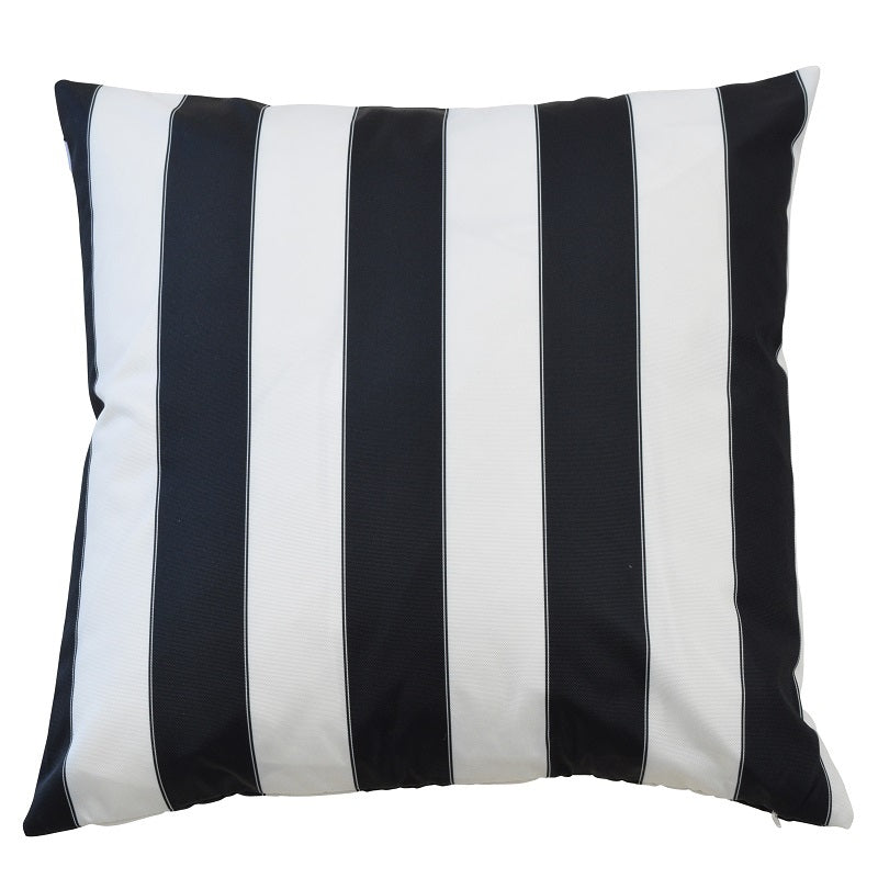 Black Outdoor Cushion Cover 50 x 50 cm - Image 1