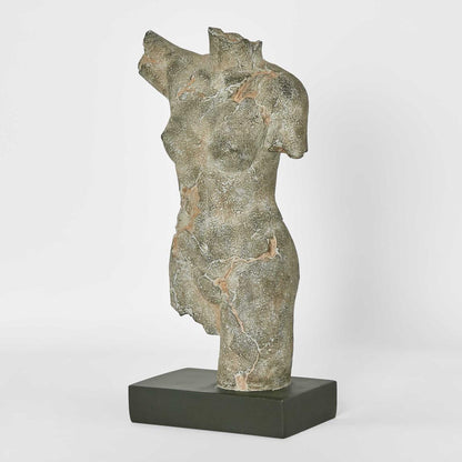 Grecian Female Bust Decorative Sculpture - Image 1