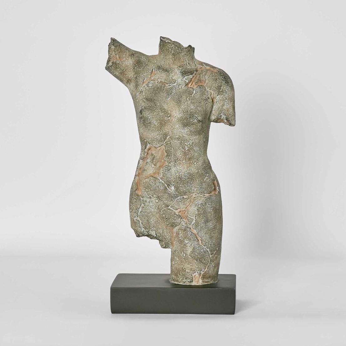Grecian Female Bust Decorative Sculpture - Image 2