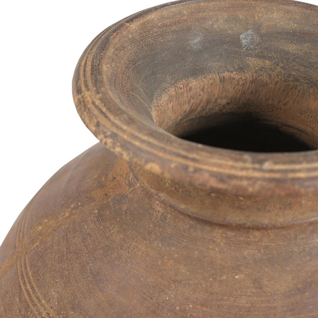 Rustic Reclaimed Wood Decorative Pot - Image 2