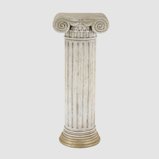 Large Cream Decorative Display Plinth - Image 1