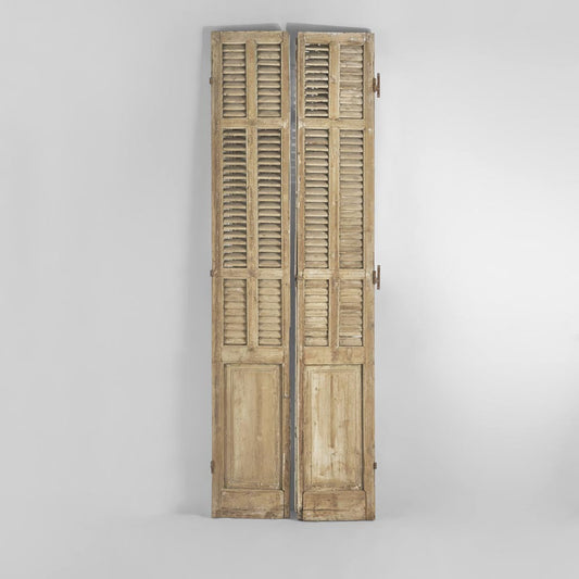Tall Decorative Shutter Panel Set of 2 - Image 1