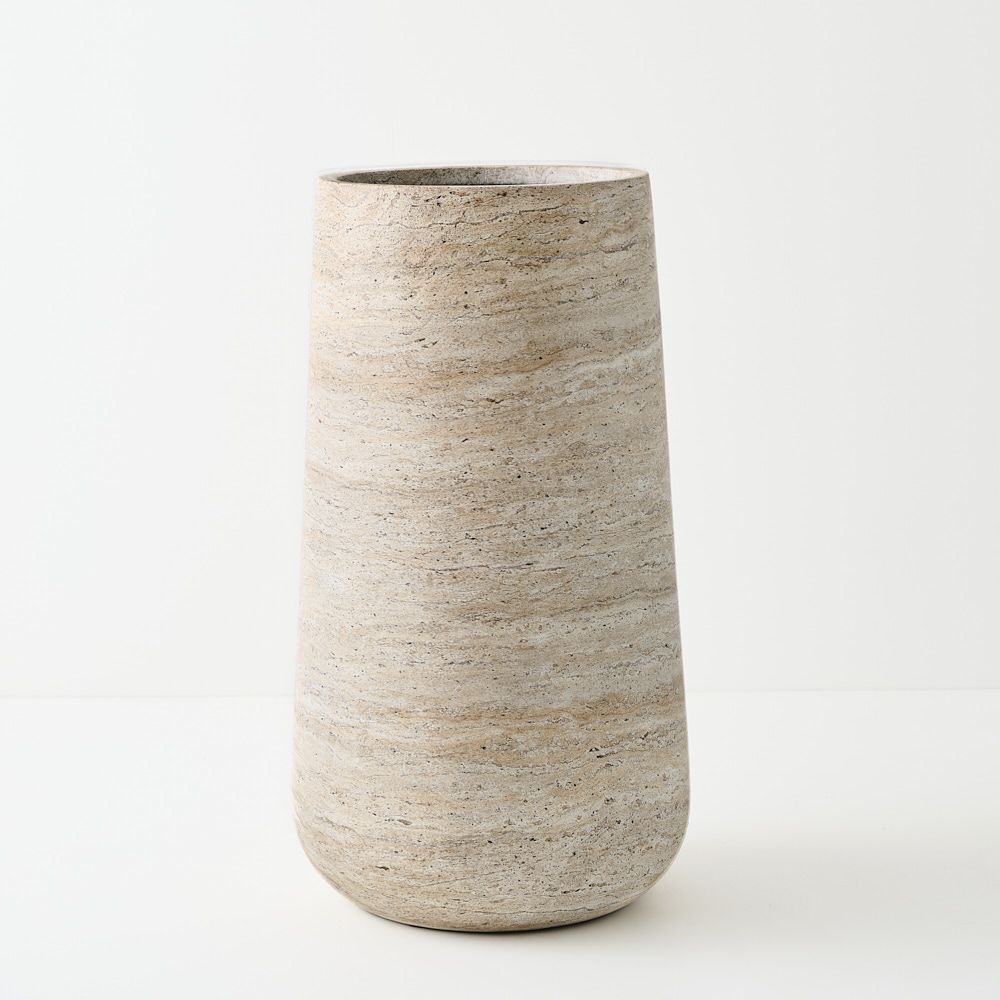 Tall Polystone Floor Planter - Image 3