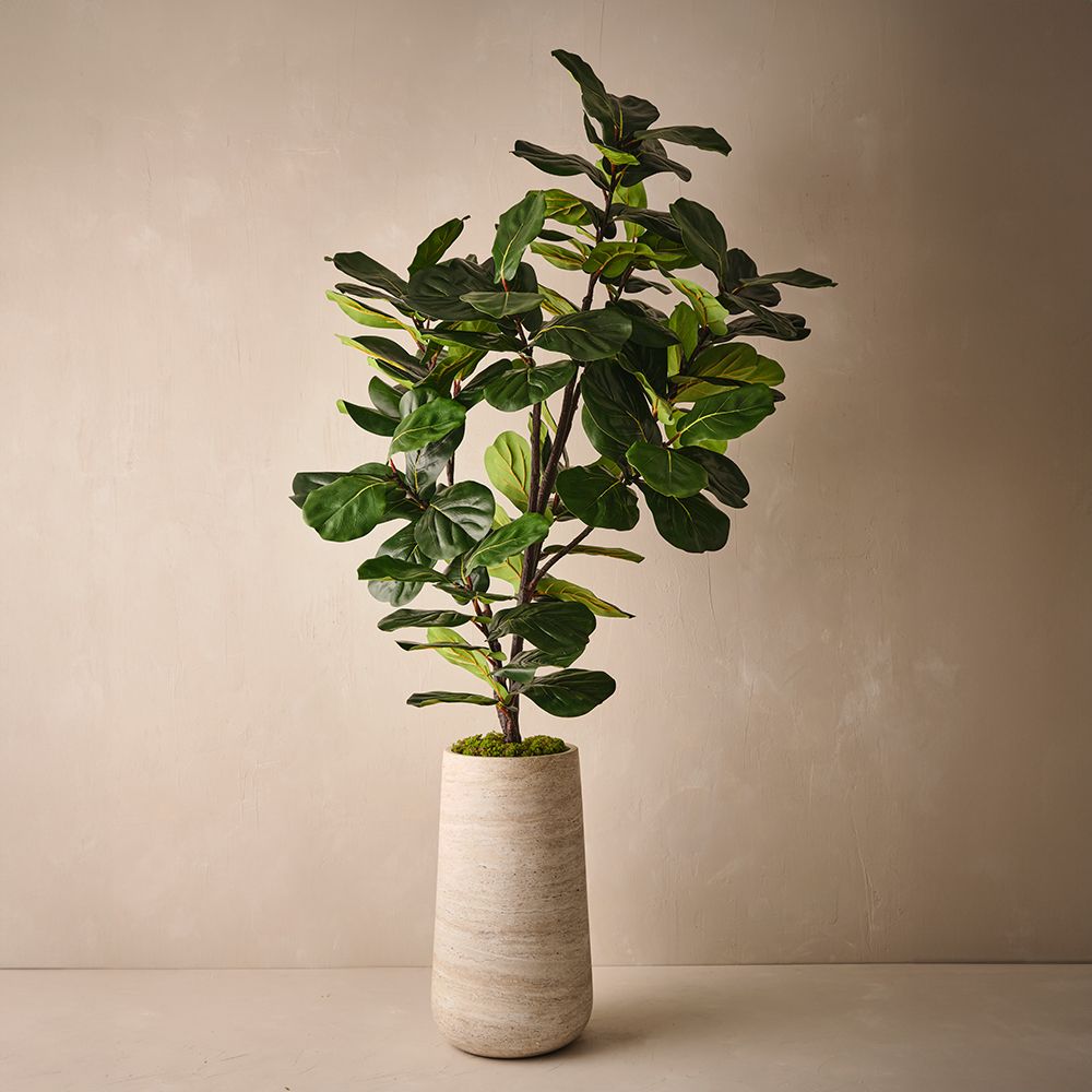 Tall Polystone Floor Planter - Image 4