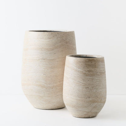 Large Polystone Planter Set of 2 - Image 2